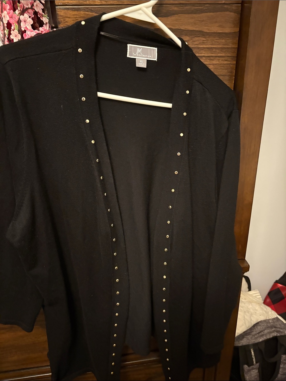 JM Collection Men's Black Sweater